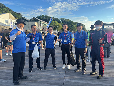 清掃活動の様子